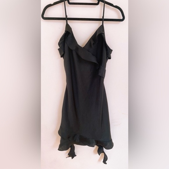 Aritzia Wilfred Botanical Satin Dress - Picture 4 of 10